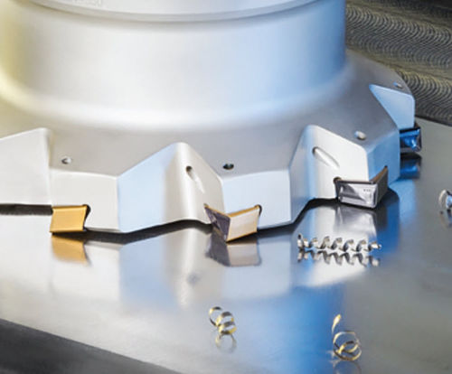 Fresa tre taglie - HT series - ISCAR Tools - a inserti / a spianare / di finitura
