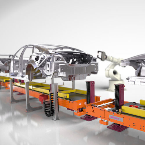 Sistema elevatore di convogliamento - LEANTECHNIK AG - per carrozzeria / per auto