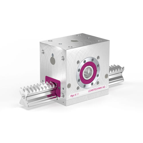 Attuatore elettrico - lifgo® SVZ - LEANTECHNIK AG - lineare / a pignone e cremagliera / a ingranaggi elicoidali