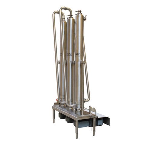 Scambiatore di calore a superficie raschiata - VT+ - APV - liquido/liquido / in acciaio inossidabile / per l'industria agroalimentare