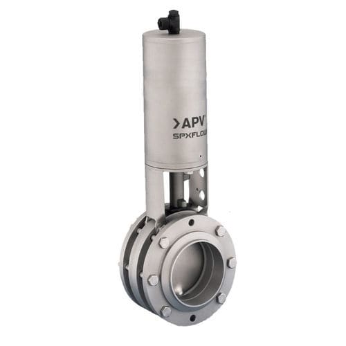 Valvola shut off - SV / SVS - APV - a farfalla / manuale / a comando pneumatico