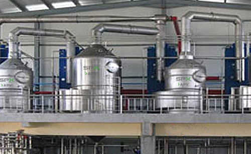 Evaporatore a film - APV - a piastre / di processo / per liquidi