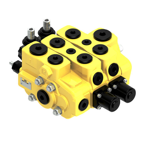 Distributore idraulico sezionale - 150L GS series - GMS Hydraulic Components - a cassetto / a comando assistito