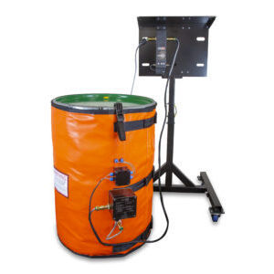 Coperta riscaldante su misura - 200L  - LMK Thermosafe Ltd - ATEX / in silicone
