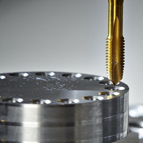 Maschio per fori passanti - EGM series - SECO TOOLS - monoblocco / a scanalature dritte / in materiale specifico