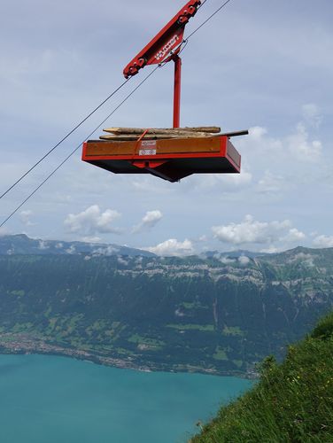 Carrello - paranco motorizzato - Wyssen Seilbahnen AG - per sistema a cavo