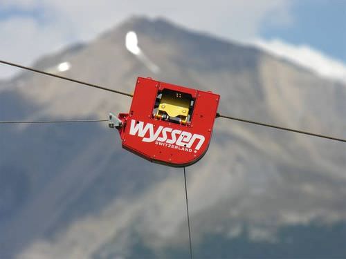 Carrello - paranco per sistema a cavo - HY-2  - Wyssen Seilbahnen AG