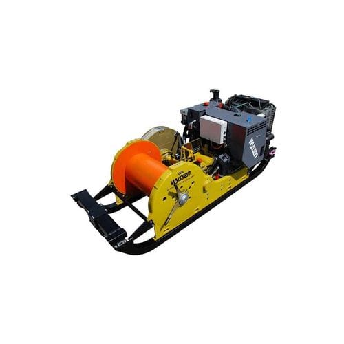 Argano elettrico - W-40 series - Wyssen Seilbahnen AG - con motore diesel / con freno / da montare su slitta