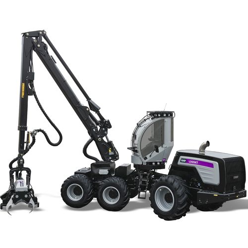 Abbattitrice forestale gommata - 6HP GT - Oy Logset Ab