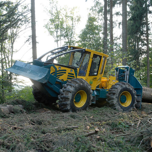 Esboscatrice forestale - HSM 805 S - HSM - Hohenloher Spezial-Maschinenbau GmbH & Co. K - con griffa