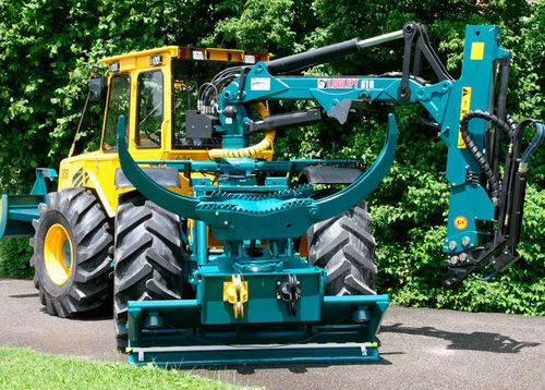 Esboscatrice forestale - HSM 805HD - HSM - Hohenloher Spezial-Maschinenbau GmbH & Co. K - con griffa