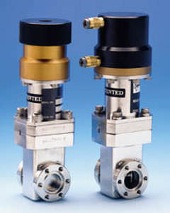 Valvola a saracinesca - 5/8", 100 psig - MDC vacuum products - a comando pneumatico / di arresto / per gas