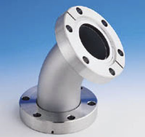 Raccordo pneumatico - MDC vacuum products - con flangia / a gomito / in acciaio inossidabile