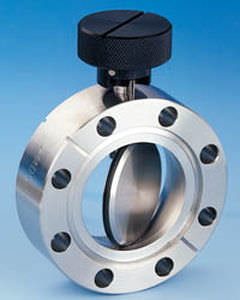 Valvola a farfalla - 3/4 - 2", 150 °C - MDC vacuum products - manuale / in acciaio inossidabile