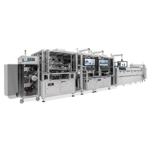Macchina serigrafica automatica - XCEL series - AUREL Automation Division - monocromatica / per dispositivi elettronici / programmabile