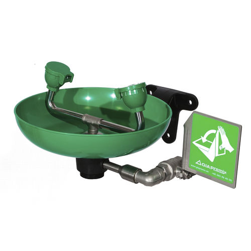 Lavaocchi da parete - 792 3650 - GIA Premix AB - in plastica / in acciaio inossidabile