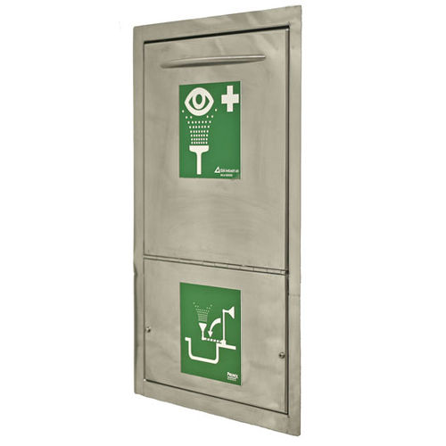 Lavaocchi da parete - 822 3589 - GIA Premix AB - in plastica / automatico / in acciaio inossidabile