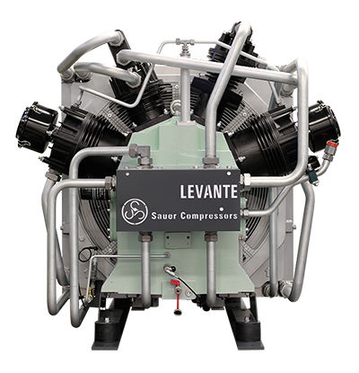 Compressore a pistone - SAUER Levante - J.P. Sauer & Sohn Maschinenbau GmbH - d'aria / con motore elettrico / fisso