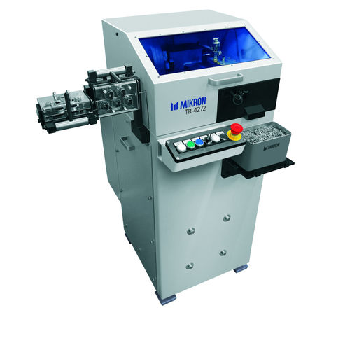 Macchina per raddrizzare e tagliare per fili - TR-42/2 - Mikron Group - automatica