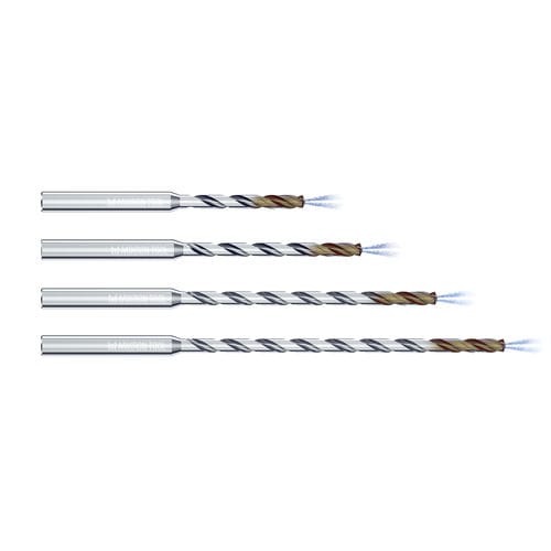Punta integrale - CrazyDrill Cool SST - Mikron Group - per acciaio inossidabile / multiuso / in carburo de tungsteno