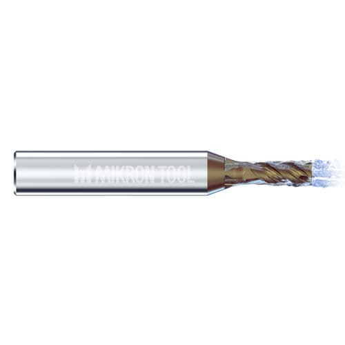 Fresa a raggio - CrazyMill Cool Z3 - Mikron Group - a codolo / carburo solido / a immersione