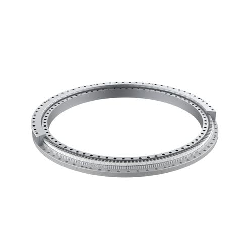 Ralla di orientamento a tre corone - THB Bearings - senza dentatura / a rulli / per lavori pubblici (gru, escavatori)