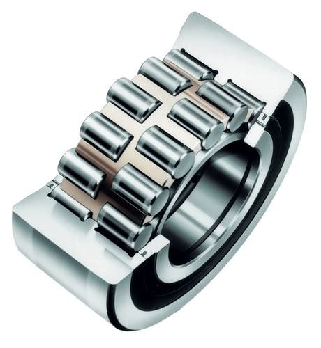 Cuscinetto a rulli cilindrici - SL Serie - THB Bearings - a due corone / in acciaio / con anello di arresto
