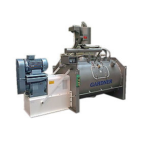 Miscelatore a vomere - GARDNER - Kemutec - orizzontale / batch / per polvere