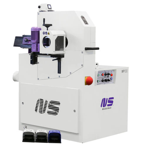 Macchina lucidatrice a specchio - MP100 - NS Máquinas Industriais - per metalli / per tubi rotondi / automatica