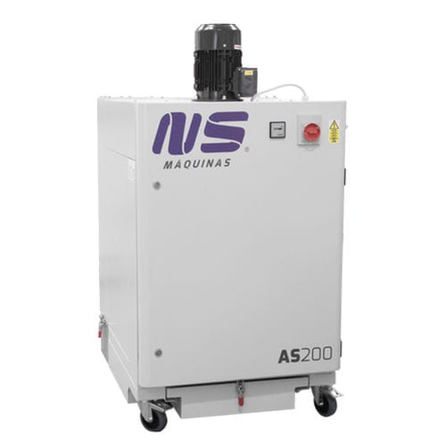 Aspiratore industriale - AS200 - NS Máquinas Industriais - a secco / per polveri / elettrico
