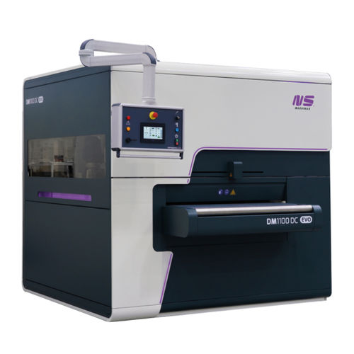 Sbavatrice di angoli - DM1100 DC EVO  - NS Máquinas Industriais - a nastro / per lamiera / automatica