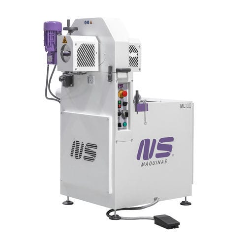 Macchina lucidatrice per tubi rotondi - ML100 - NS Máquinas Industriais - per metalli / di finitura / a nastro