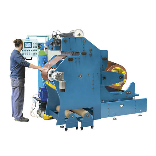Macchina per bobinaggio di carta - LV 1000 - Siltech S.r.l. - per rotoli / con sistema di taglio / automatica
