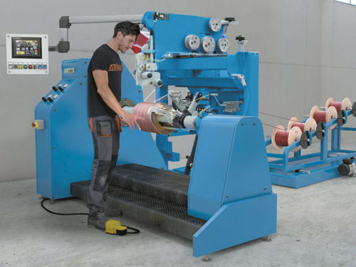 Macchina per bobinaggio di fili - SIL 800 - Siltech S.r.l. - a motore / automatica