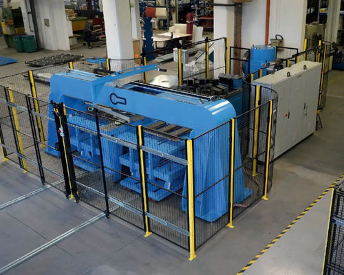 Linea di taglio a lama - LT 320 MN - Siltech S.r.l. - per acciaio / punzonatura / 45°