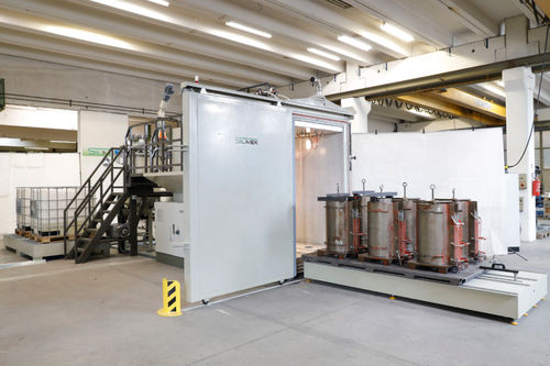 Linea di rivestimento in resina - Siltech S.r.l. - sottovuoto