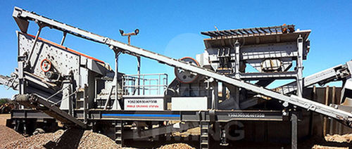 Frantoio a ganascia - Y3S23G93E46Y55B - Henan LIMING Heavy Industry Science and Technology - mobile / per la produzione di sabbia / fine