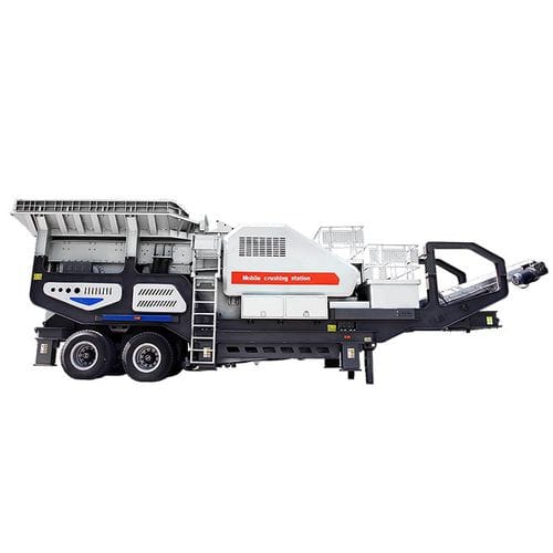 Frantoio a ganascia - KJ110-1 - Henan LIMING Heavy Industry Science and Technology - mobile / primario / per materie minerali