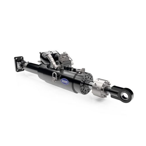 Servo-cilindro di elevata efficacia - HIFI  series - QUIRI - idraulico / con asta / a doppio effetto