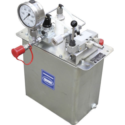 Pompa idraulica a comando pneumatico - PHP 7 series - QUIRI - a pistone / per applicazioni industriali / ad alta portata