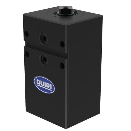 Cilindro a blocco - S48 - QUIRI - idraulico / con asta / compatto