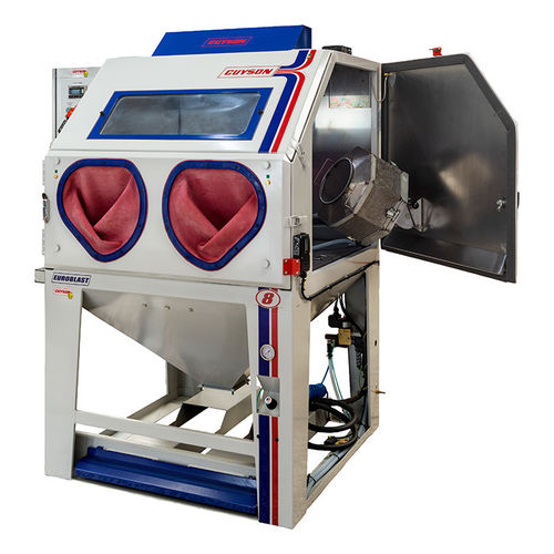 Cabina di sabbiatura manuale - Euroblast Ex series - GUYSON - ad aspirazione / con tavola girevole / a tamburo