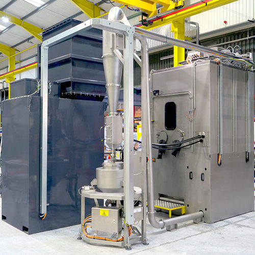 Granigliatrice automatica - PRS - GUYSON - a tavola girevole / per produzione additiva / robotizzata