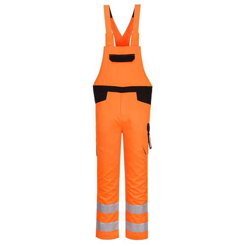 Tuta da lavoro con bretelle alta visibilità - PW244 series - Portwest Clothing Ltd - da lavoro / con protezione UV / in poliestere