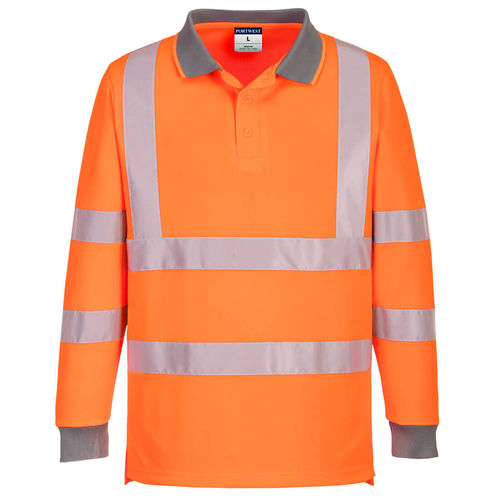 Polo alta visibilità - EC11 series - Portwest Clothing Ltd - da lavoro / con protezione UV / in poliestere