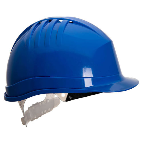 Casco da cantiere - PS60RBR - Portwest Clothing Ltd - EN 397 / in HDPE / blu