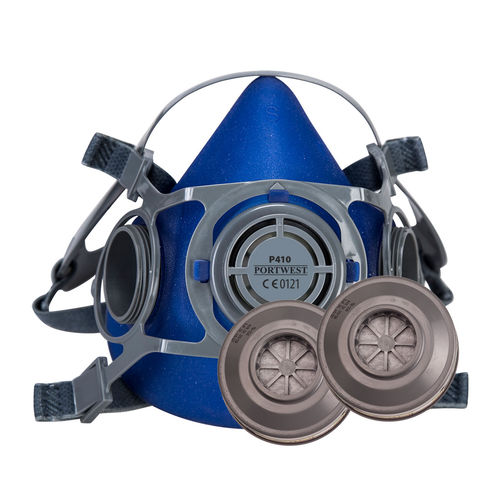 Maschera di protezione monouso - P418BLUM - Portwest Clothing Ltd - semimaschera / blu / M