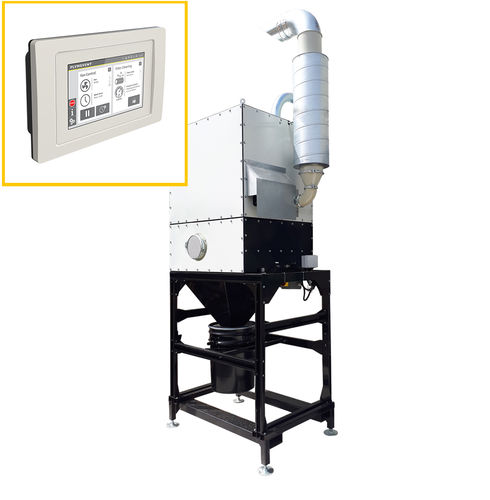 Aspiratore di fumo stazionario - MDB-2 ControlPro - PLYMOVENT - di saldatura / a cartuccia / automatico