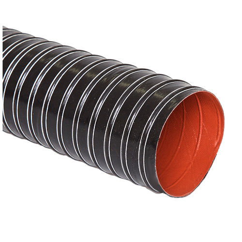 Tubo flessibile per gas di scarico - SNF2  - PLYMOVENT - in silicone / in fibra di vetro / per alte temperature