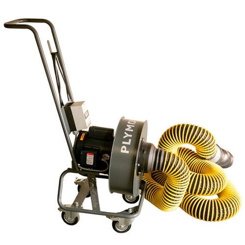 Sistema di aspirazione per gas di scarico per automobile - FumeCaddie - PLYMOVENT - mobile